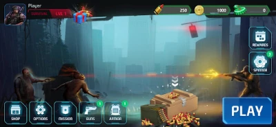 Zombie Invasion : FPS Defense screen 3
