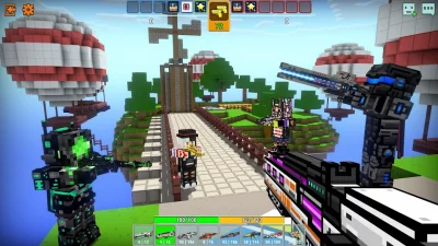 Cops N Robbers:Pixel Craft Gun screenshot №5