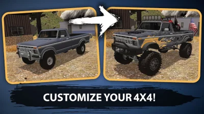 Машины По Грязи: Вождения 4X4 screenshot №3